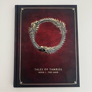 Tales of Tamriel Book I The Land Hardcover Elder Scrolls Lore EUC